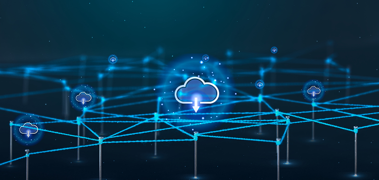 cloud-storage-background-business-network-design